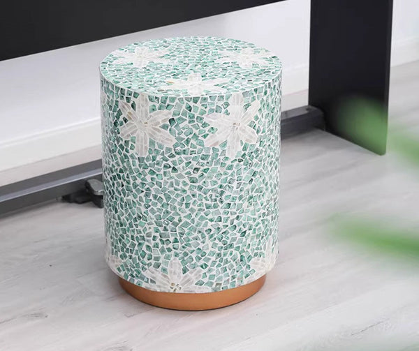 Modern Small Sofa Side Table, Unique Small End Table, Creative Coffee Table, Contemporary Round Side Table, Portable Casual Side Table-HomePaintingDecor