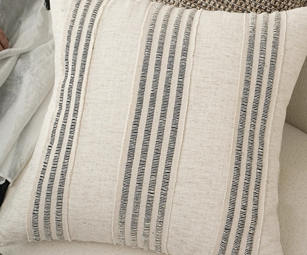 Contemporary Modern Sofa Pillows for Bedroom, Simple Decorative Throw Pillows, Large Throw Pillow for Interior Design, Large Square Modern Throw Pillows for Couch-HomePaintingDecor