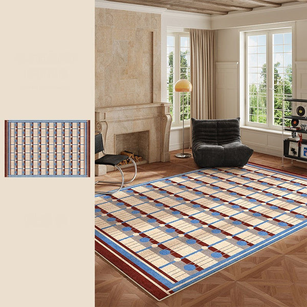 Modern Living Room Rug Ideas, Mid Century Modern Rugs for Bedroom, Large Contemporary Area Rugs for Dining Room-HomePaintingDecor