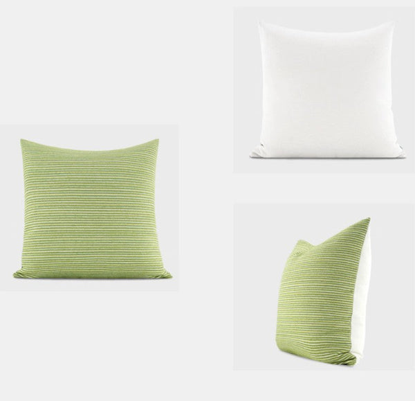 Large Decorative Throw Pillows for Couch, Green Modern Sofa Pillows, Large Decorative Throw Pillows, Modern Sofa Pillows for Chair-HomePaintingDecor