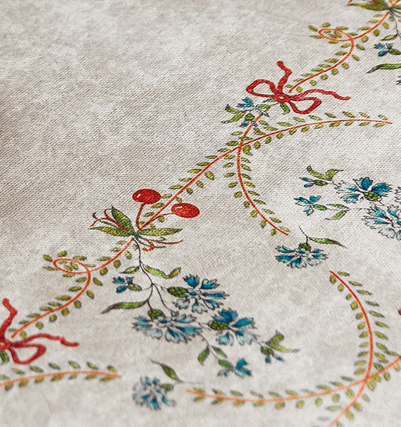 Spring Flower Table Covers for Round Table, Large Modern Rectangle Tablecloth for Dining Table, Farmhouse Table Cloth for Oval Table, Square Tablecloth for Kitchen-HomePaintingDecor