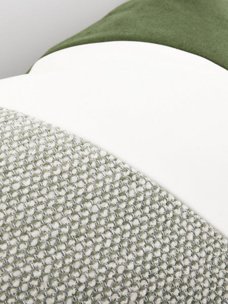 Green White Modern Pillows for Couch, Abstract Decorative Throw Pillows for Living Room, Large Modern Sofa Cushion, Decorative Pillow Covers-HomePaintingDecor