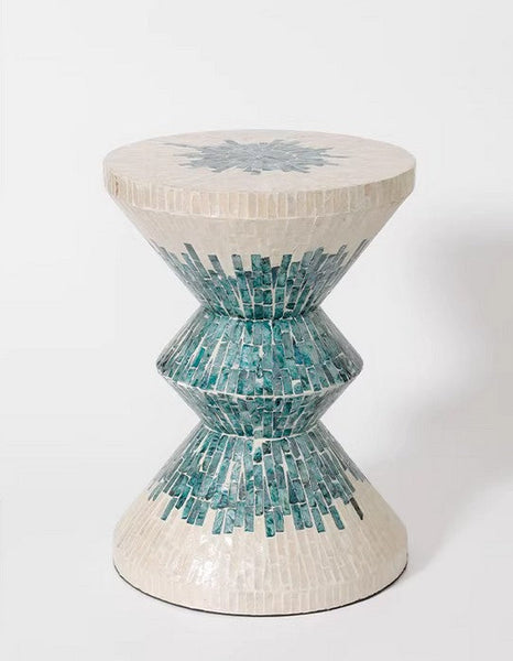 Modern Side Table, Shell Small Sofa Side Table, Contemporary Bedside Table, Bedside Small Side Table, Small End Table, Portable Casual Side Table, Creative Coffee Table, Contemporary Side Table-HomePaintingDecor