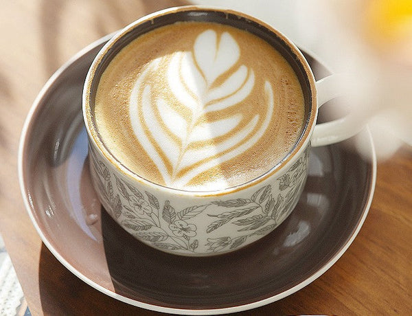 Vintage Porcelain Tea Cup Saucer Set, 8 oz British Tea Cup and Saucer in Gift Box, Royal Ceramic Cups, Elegant Ceramic Coffee Cups-HomePaintingDecor