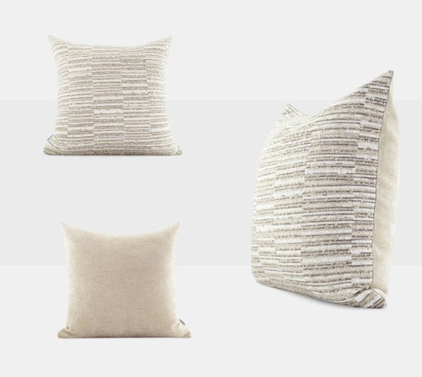 Luxury Modern Sofa Pillows, Large Square Pillows, Decorative Throw Pillows for Couch, Decorative Pillows for Living Room, Modern Throw Pillows-HomePaintingDecor