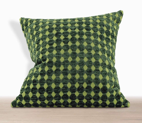 Modern Pillows for Living Room, Luxury Green Decorative Modern Pillows for Couch, Modern Sofa Pillows Covers, Modern Sofa Cushion-HomePaintingDecor