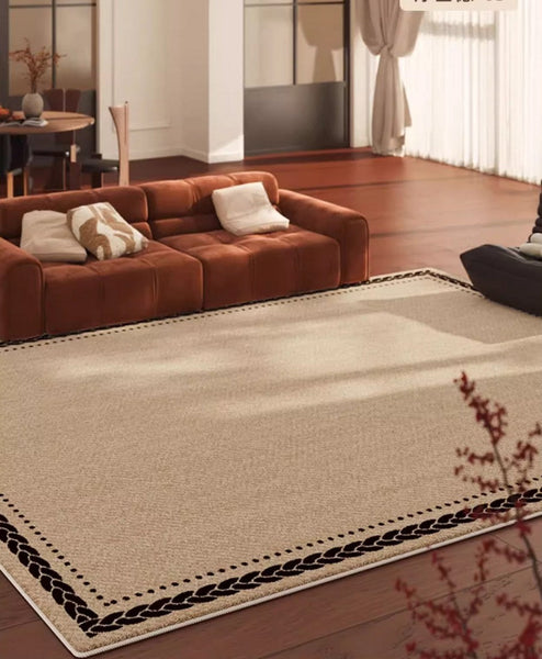 Abstract Modern Rugs for Bedroom, Simple Large Modern Rugs for Living Room, Contemporary Geometric Modern Rugs,Modern Rugs for Dining Room-HomePaintingDecor