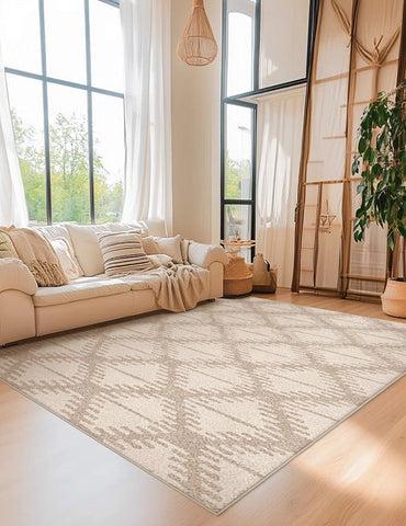 Abstract Modern Rugs for Living Room, Extra Large Modern Rugs under Dining Room Table, Contemporary Geometric Carpets, Contemporary Modern Rugs-HomePaintingDecor