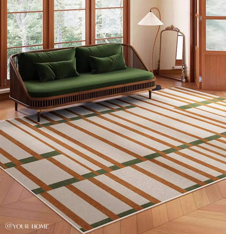 Modern Rug Ideas for Bedroom, Geometric Modern Rug Placement Ideas for Living Room, Contemporary Area Rugs for Dining Room-HomePaintingDecor