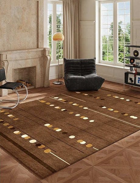 Living Room Modern Rug Ideas, Mid Century Modern Rugs for Bedroom, Large Contemporary Area Rugs for Dining Room-HomePaintingDecor