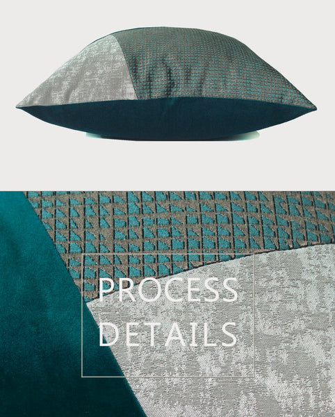 Decorative Throw Pillow for Couch, Green Modern Sofa Pillows, Modern Throw Pillows for Couch-HomePaintingDecor