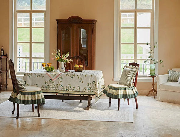 Ginkgo Leaves Table Covers, Square Tablecloth for Kitchen, Extra Large Modern Rectangular Tablecloth for Dining Room Table, Large Tablecloth for Round Table-HomePaintingDecor