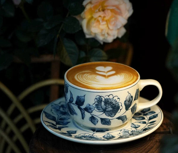 Classic British Tea Cups, Traditional Tea Cup Set, Porcelain Tea Cups, Floral Tea Cup Set, Elegant Tea Cup With Saucer, Ceramic Tea Cup with Saucer, Tea Cup Set, Vintage Tea Cup Set, Modern Ceramic Cups-HomePaintingDecor