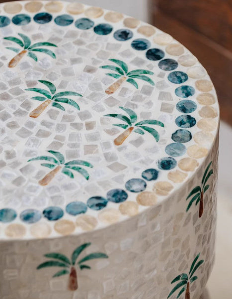 Modern Side Table, Contemporary Side Table, Portable Casual Side Table, Shell Small Sofa Side Table, Contemporary Bedside Table, Bedside Small Side Table, Creative Coffee Table, Elegant Small End Table-HomePaintingDecor