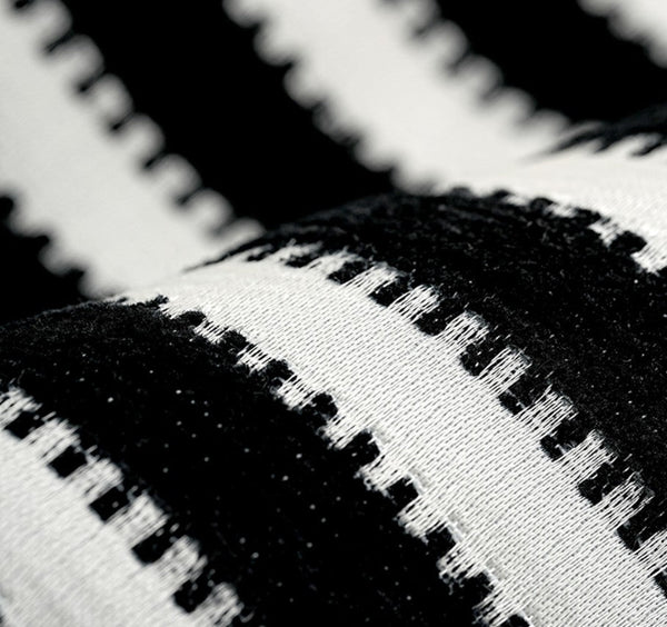 Modern Pillows for Couch, Black and White Stripe Modern Pillows, Decorative Throw Pillows for Living Room, Modern Sofa Pillows-HomePaintingDecor