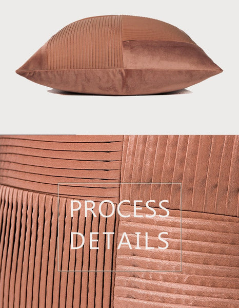 Large Modern Sofa Pillows, Decorative Modern Pillows for Couch, Brick Red Modern Pillows for Living Room, Contemporary Throw Pillows-HomePaintingDecor