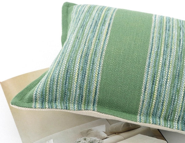 Green Modern Sofa Pillows for Couch, Contemporary Decorative Pillow Covers, Large Decorative Pillows for Living Room-HomePaintingDecor