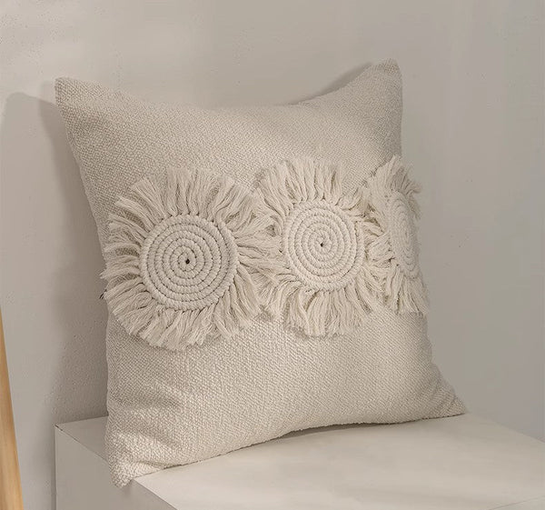 Large Square Modern Throw Pillows for Couch, Contemporary Modern Sofa Pillows for Bedroom, Simple Decorative Throw Pillows, Large Throw Pillow for Interior Design-HomePaintingDecor