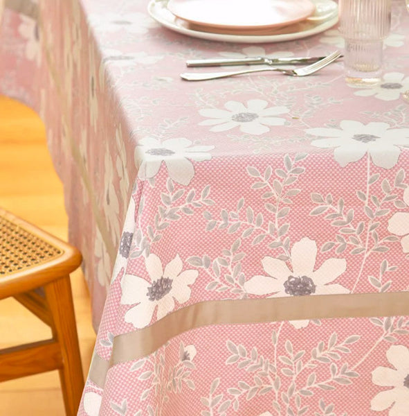 Kitchen Rectangular Table Covers, Square Tablecloth for Round Table, Modern Table Cloths for Dining Room, Farmhouse Cotton Table Cloth, Wedding Tablecloth