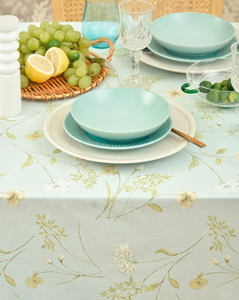 Farmhouse Table Cloth, Wedding Tablecloth, Large Rectangle Tablecloth for Dining Room Table, Rectangular Table Covers for Kitchen, Square Tablecloth for Coffee Table-HomePaintingDecor