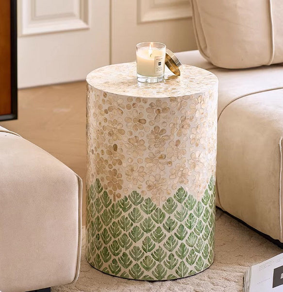 Creative Coffee Table, Contemporary Side Table, Small End Table, Portable Casual Side Table, Shell Small Sofa Side Table, Modern Side Table, Contemporary Bedside Table, Bedside Small Side Table-HomePaintingDecor