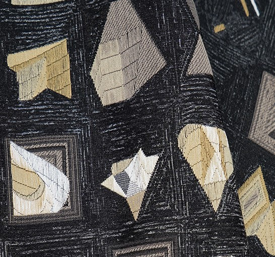 Abstract Black Decorative Throw Pillows, Geomeric Contemporary Square Modern Throw Pillows for Couch, Large Simple Throw Pillow for Interior Design-HomePaintingDecor