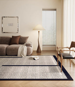 Large Modern Rugs for Living Room, Mid Century Modern Rugs for Bedroom, Contemporary Abstract Rugs under Dining Room Table-HomePaintingDecor