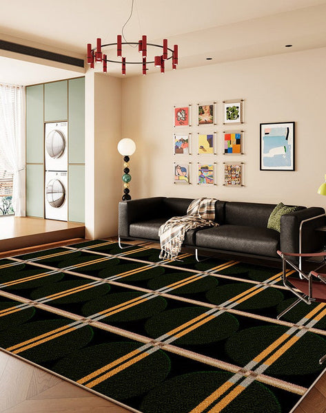 Unique Modern Rugs for Living Room, Contemporary Modern Rugs for Dining Room, Large Modern Rugs for Bedroom-HomePaintingDecor