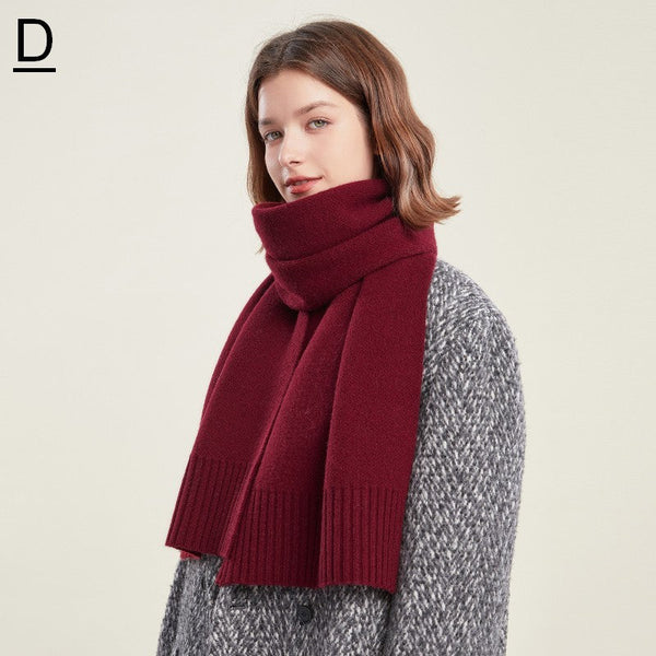 Wool Scarf for Women, Casual Scarf for Women, Fashion Designer Scarf, Cold Weather Scarf, Modern Winter Scarf, Soft Cashmere Scarf for Women-HomePaintingDecor