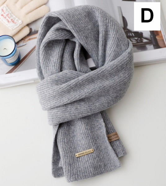 Modern Wool Scarf for Women, Cold Weather Scarves, Winter Wool Scarf, Casual Scarf for Women, Birthday Gift for Girl, Soft Wool Scarf for Women