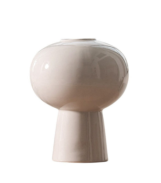 Porcelain Vases for Modern Home Decor, Handmade Modern Flower Vase, Contemporary Vases on Dining Table, Centerpiece Ceramic Bouquet Vases-HomePaintingDecor