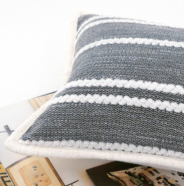 Contemporary Modern Sofa Pillows, Large Throw Pillow for Interior Design, Simple Decorative Throw Pillows, Large Square Modern Throw Pillows for Couch-HomePaintingDecor