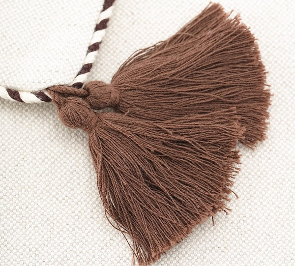 Modern Sofa Pillows, Modern Square Pillows, Simple White Decorative Pillows for Couch,Contemporary Throw Pillows for Living Room-HomePaintingDecor