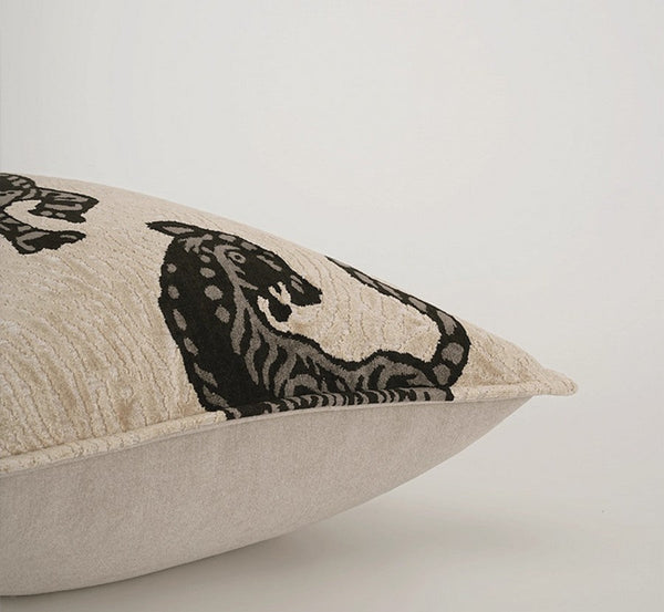 Tiger Pattern Modern Pillows for Couch, Abstract Decorative Throw Pillows for Living Room, Large Modern Sofa Pillow Cases, Decorative Pillow Covers-HomePaintingDecor