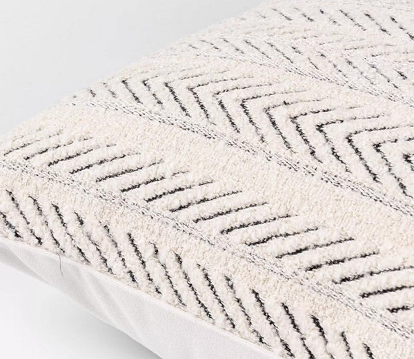 Extra Large Decorative Pillows for Couch, Modern Sofa Pillows, Contemporary Throw Pillows for Living Room, Modern Square Pillows-HomePaintingDecor