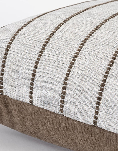 Contemporary Throw Pillow for Interior Design, Large Abstract Decorative Throw Pillows, Geometric Square Modern Throw Pillows for Couch-HomePaintingDecor