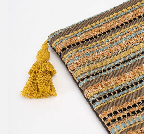 Contemporary Modern Sofa Pillows, Luxury Modern Pillows for Couch, Decorative Throw Pillows for Bedroom, Large Modern Pillow for Living Room-HomePaintingDecor