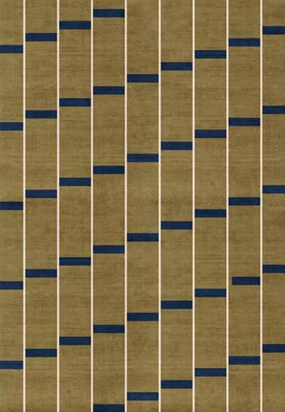 Large Modern Rugs for Living Room, Mid Century Modern Rugs for Bedroom, Abstract Geometric Modern Rugs, Green Modern Rugs for Dining Room-HomePaintingDecor