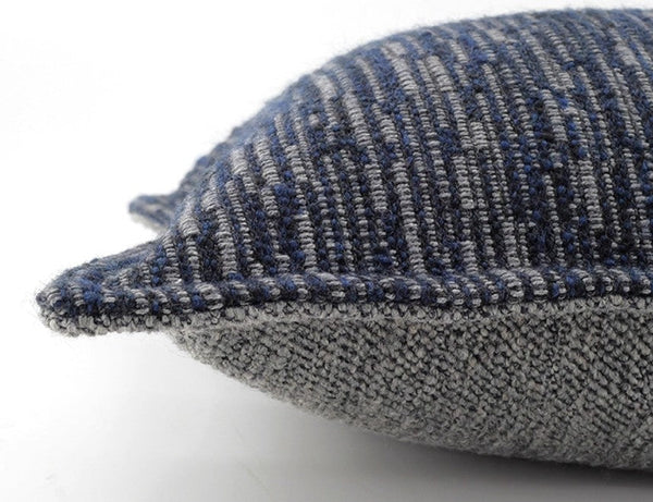 Decorative Modern Sofa Pillows for Interior Design, Large Square Decorative Throw Pillows for Couch, Blue Modern Sofa Pillows, Large Decorative Throw Pillows-HomePaintingDecor