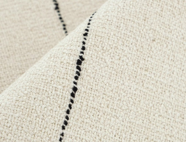 Large Modern Sofa Cushion, Beige Decorative Pillow Covers, Simple Decorative Throw Pillows for Living Room, Contemporary Modern Pillows for Couch-HomePaintingDecor