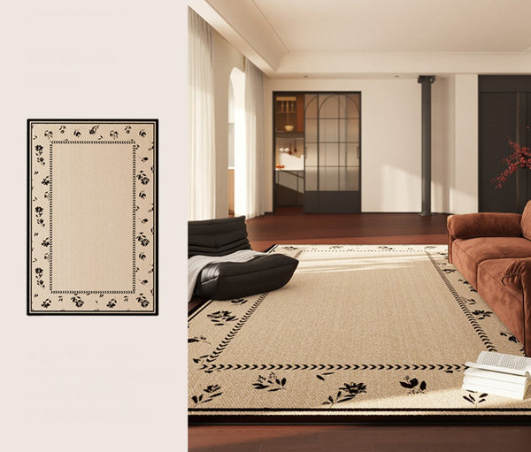 Unique Modern Rugs for Dining Room, Abstract Modern Rugs for Bedroom, Large Modern Rugs for Living Room, Contemporary Geometric Modern Rugs-HomePaintingDecor