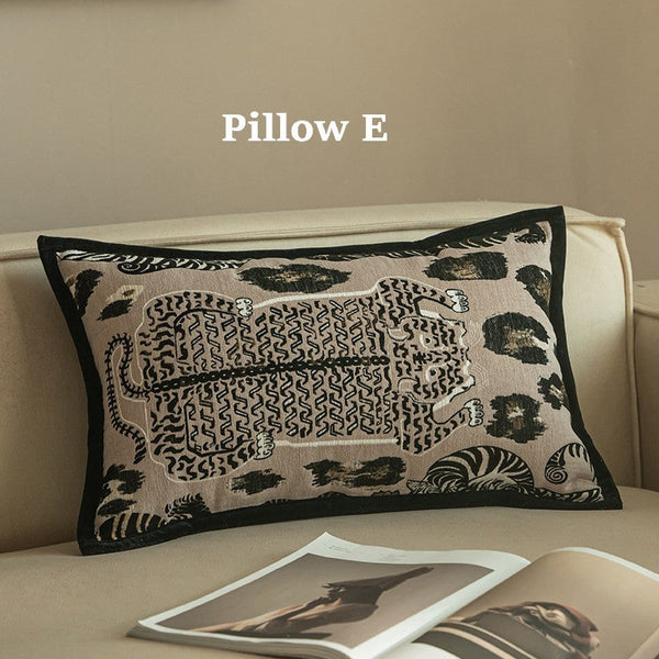 Modern Decorative Pillow Covers, Decorative Pillow Arrangement Ideas for Couch, Large Decorative Throw Pillows, Decorative Pillows for Living Room-HomePaintingDecor