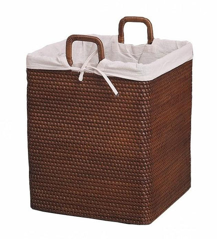 Large Storage Baskets for Bathroom, Rectangular Storage Baskets, Rattan Storage Baskets, Laundry Storage Baskets, Storage Baskets for Clothes-HomePaintingDecor