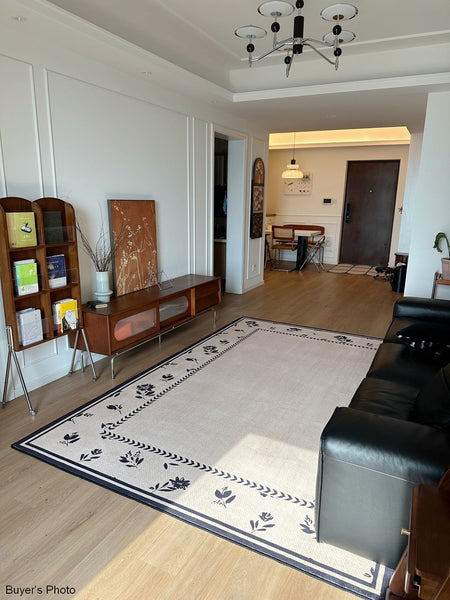 Unique Modern Rugs for Dining Room, Abstract Modern Rugs for Bedroom, Large Modern Rugs for Living Room, Contemporary Geometric Modern Rugs-HomePaintingDecor