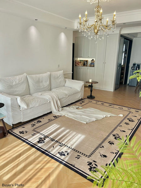 Unique Modern Rugs for Dining Room, Abstract Modern Rugs for Bedroom, Large Modern Rugs for Living Room, Contemporary Geometric Modern Rugs-HomePaintingDecor