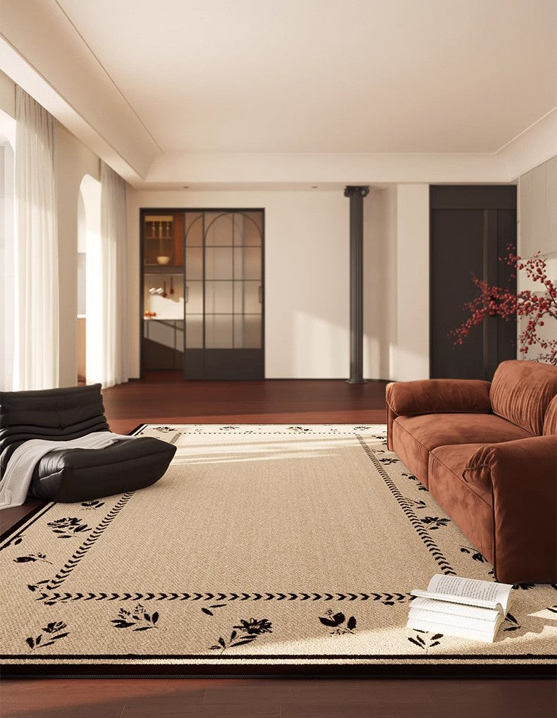 Unique Modern Rugs for Dining Room, Abstract Modern Rugs for Bedroom, Large Modern Rugs for Living Room, Contemporary Geometric Modern Rugs-HomePaintingDecor