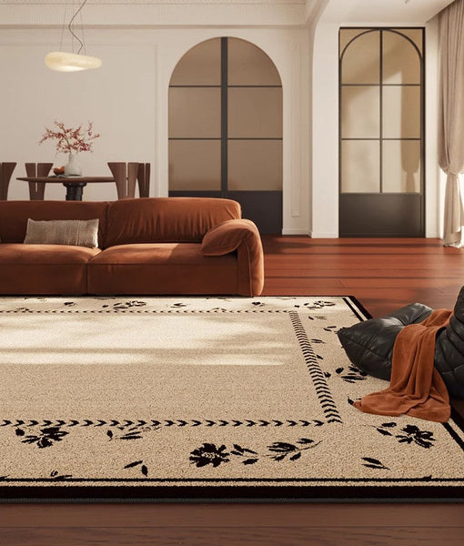 Unique Modern Rugs for Dining Room, Abstract Modern Rugs for Bedroom, Large Modern Rugs for Living Room, Contemporary Geometric Modern Rugs-HomePaintingDecor