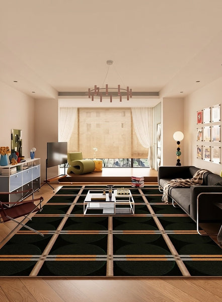 Unique Modern Rugs for Living Room, Contemporary Modern Rugs for Dining Room, Large Modern Rugs for Bedroom-HomePaintingDecor