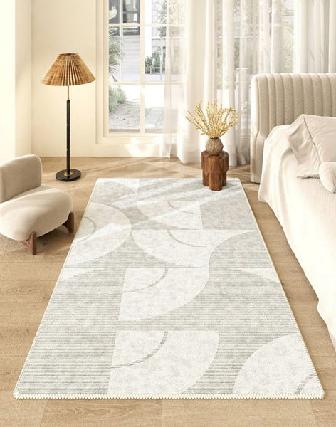 Geometric Modern Rug Placement Ideas for Living Room, Modern Rug Ideas for Bedroom, Contemporary Area Rugs for Dining Room-HomePaintingDecor