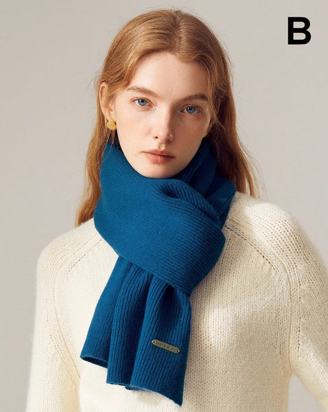 Modern Wool Scarf for Women, Cold Weather Scarves, Winter Wool Scarf, Casual Scarf for Women, Birthday Gift for Girl, Soft Wool Scarf for Women